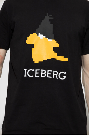 Iceberg Plus Plisse Co-ord T-shirt