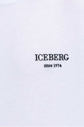 Iceberg A-COLD-WALL logo-plaque zipped sweatshirt Nero