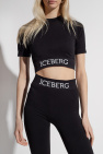 Iceberg BLACK Top with logo