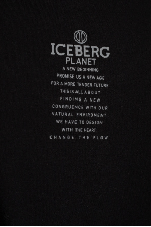 Iceberg Bawełniany t-shirt
