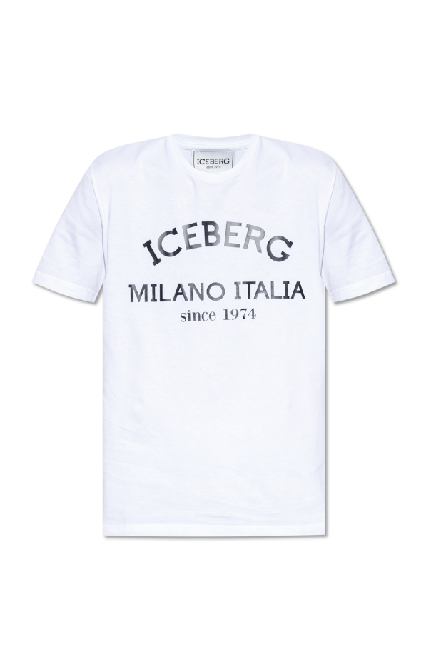 Iceberg long-sleeved virgin wool T-shirt