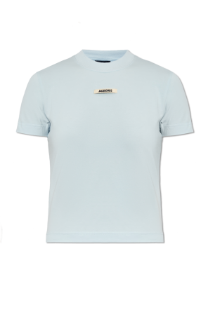 slit-detail long-sleeve shirt Blau od Jacquemus