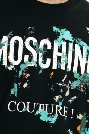 Moschino Curve Gingham Collar Shirt