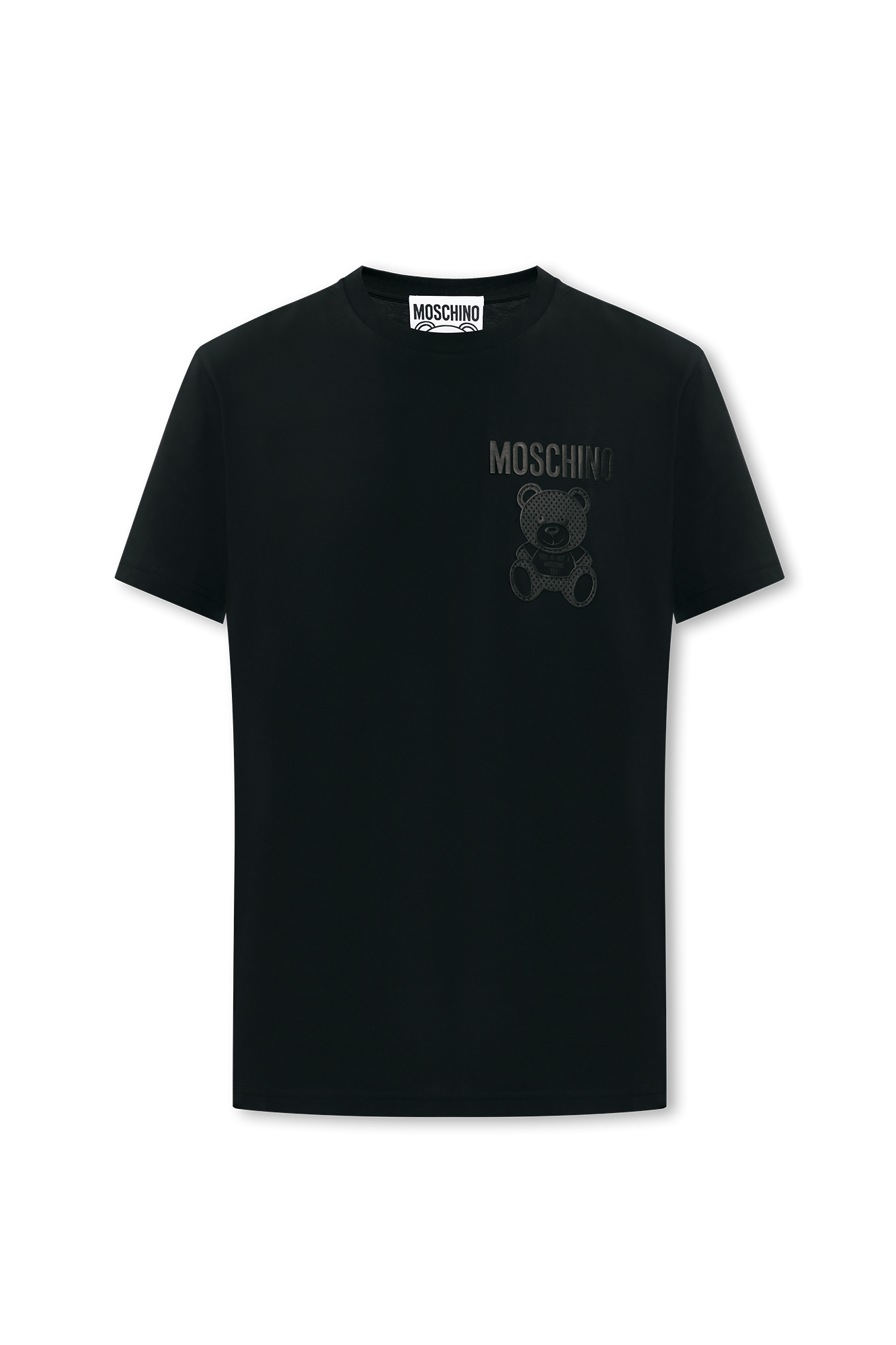 Black T-shirt with logo Moschino - Vitkac Italy