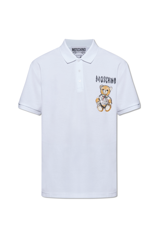 Moschino Printed polo shirt