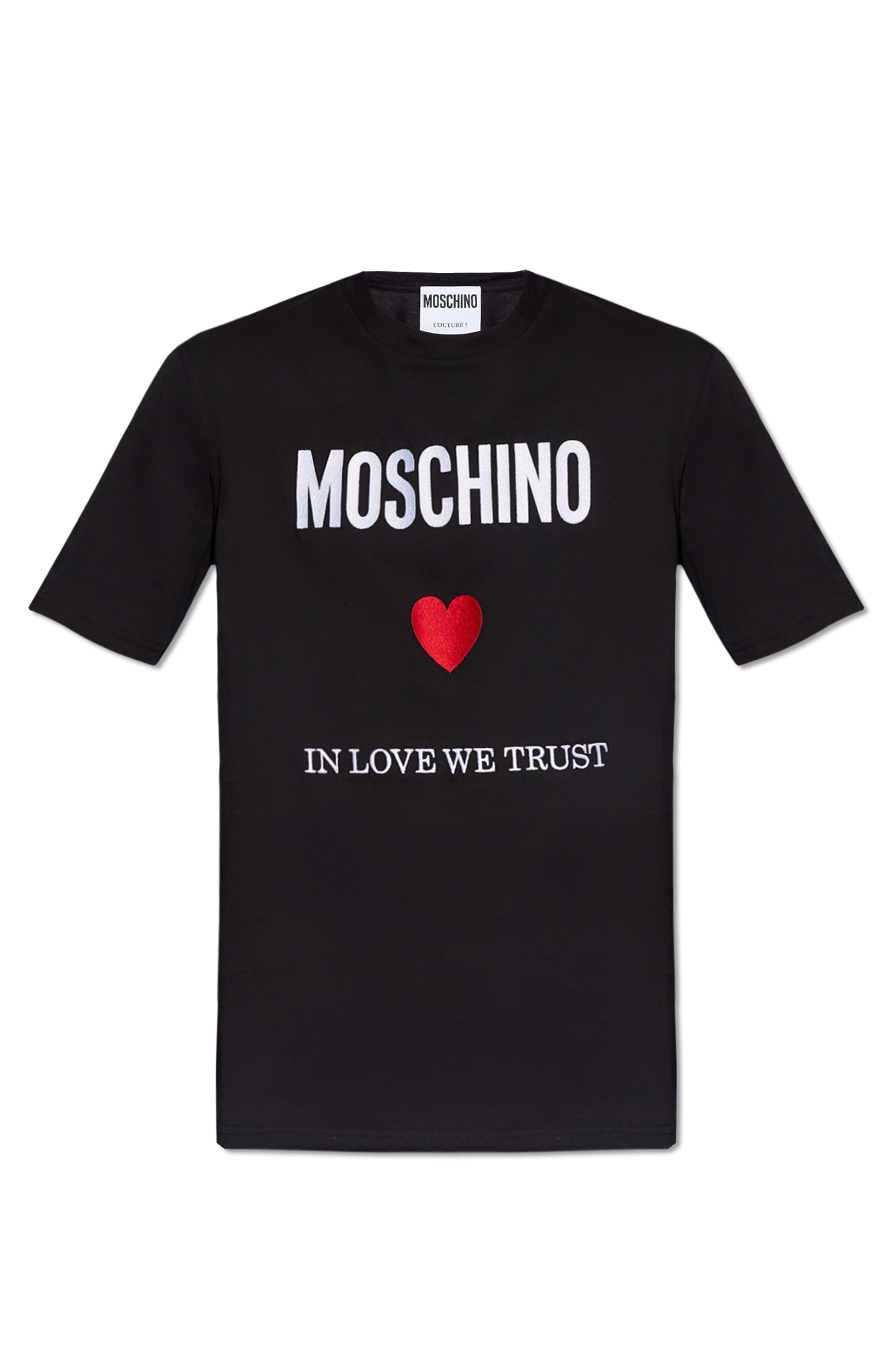 Black Shirt with logo Moschino - Vitkac Canada