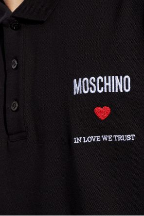 Moschino Polo shirt with logo