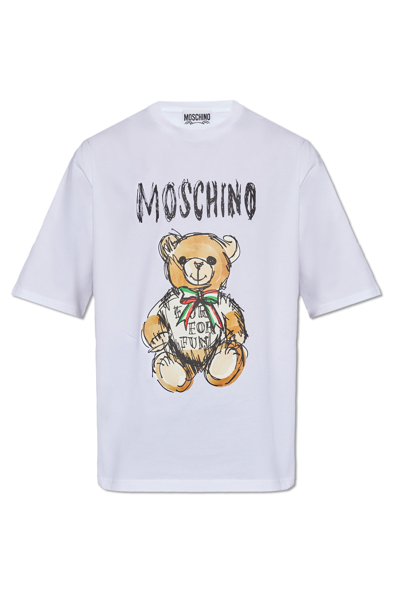 Moschino T-shirt BLACK with logo