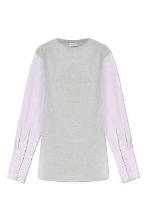 Cotton top with long sleeves