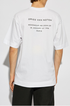 Dries Van Noten T-shirt z nadrukiem
