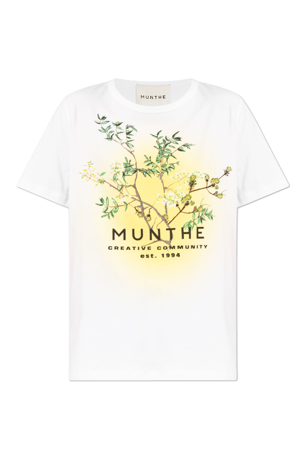 Munthe T-shirt z nadrukiem