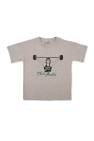Mini Rodini heart-print lyocell T-shirt