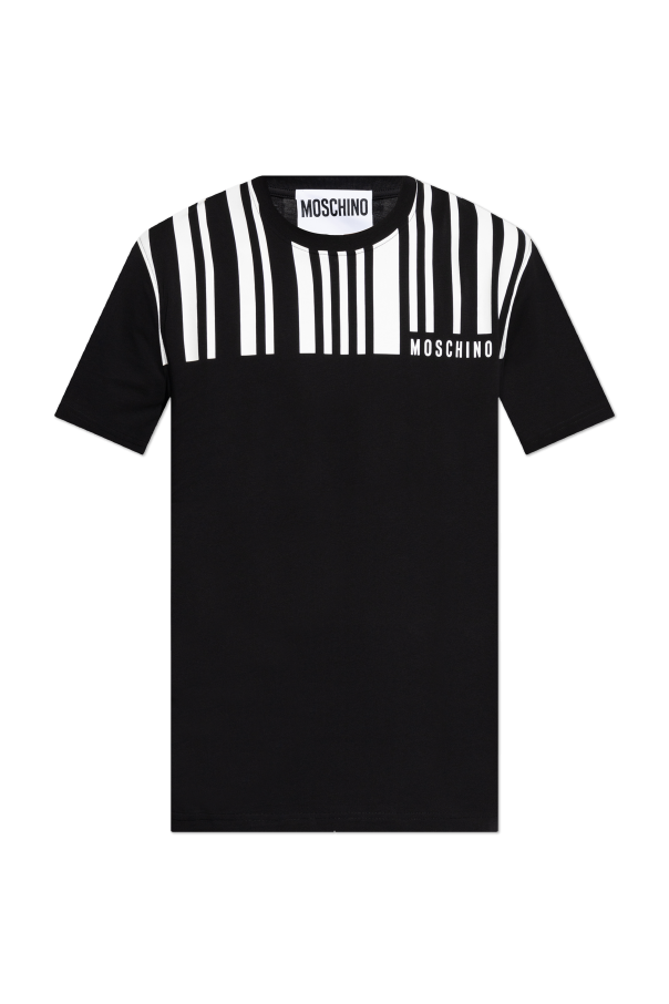 Moschino T-shirt z nadrukiem