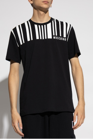 Moschino T-shirt z nadrukiem