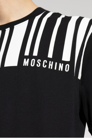 Moschino T-shirt z nadrukiem