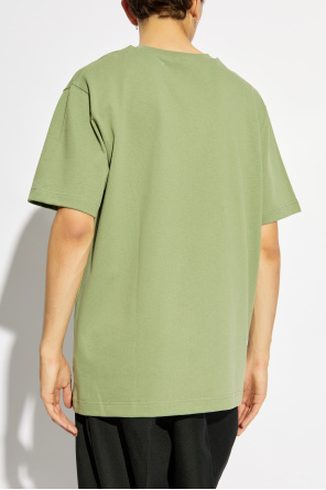 Jacquemus T-shirt z naszywką z logo