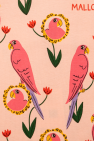 Mini Rodini PINK T-shirt with a parrot motif