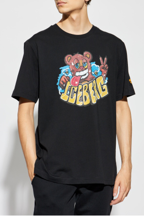 Iceberg T-shirt z nadrukiem