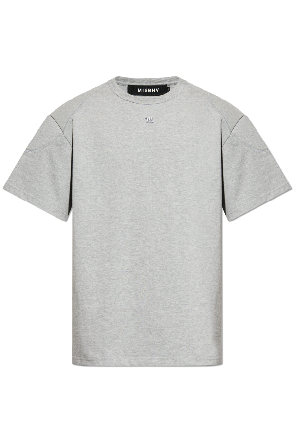 MISBHV T-Shirt mit gesticktem Logo