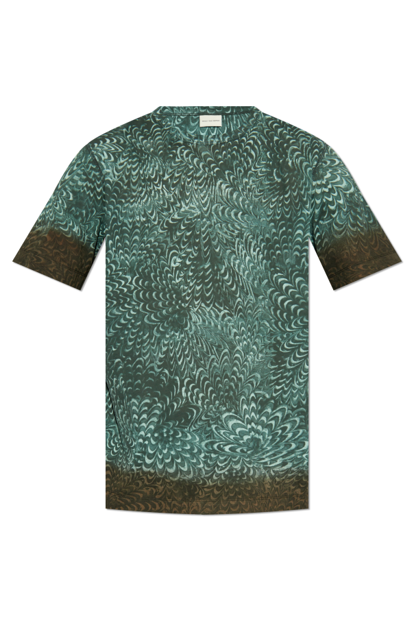 Dries Van Noten Camiseta estampada