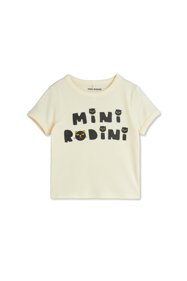 T-shirt with printed logo, zdjęcie 1 T-shirt with printed logo od Mini Rodini