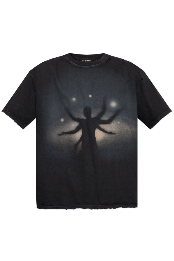 T-shirt with print od MISBHV