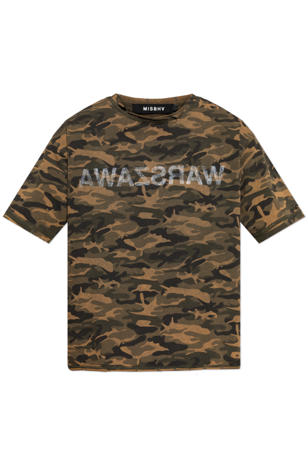 Camo print T-shirt od MISBHV