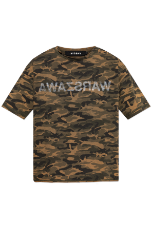 Camo print T-shirt