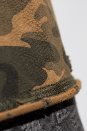 MISBHV Camiseta con estampado de camuflaje