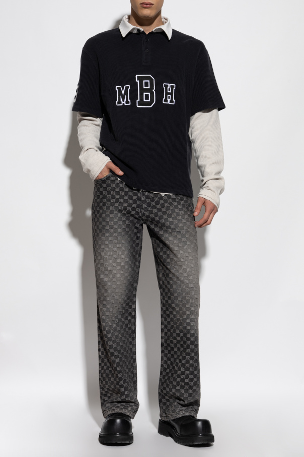 MISBHV Long sleeve polo shirt