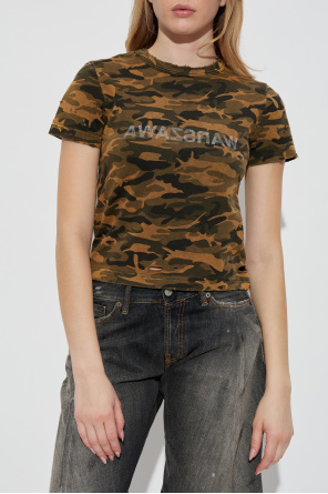 MISBHV Camiseta con estampado de camuflaje