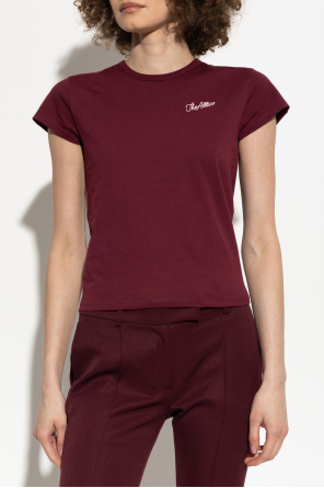 The Attico Camiseta con logo