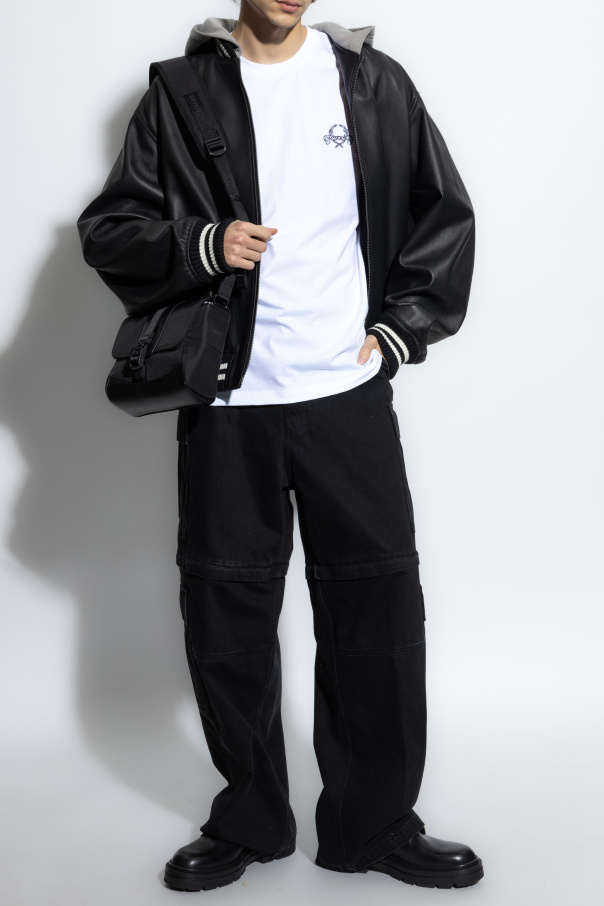 Moschino T-shirt with embroidered logo