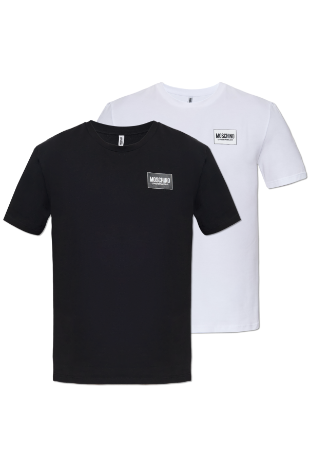 Two-pack of t-shirts from the `Underwear` collection od Moschino