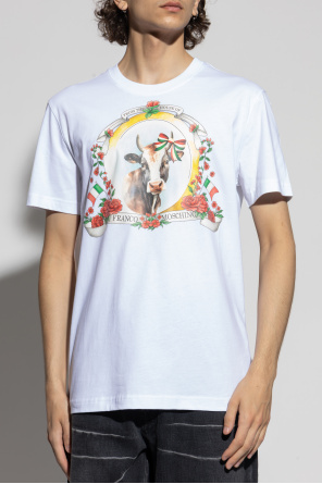 Moschino T-Shirt mit Print