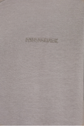 Paul & Shark Baumwoll-T-Shirt mit gesticktem Logo