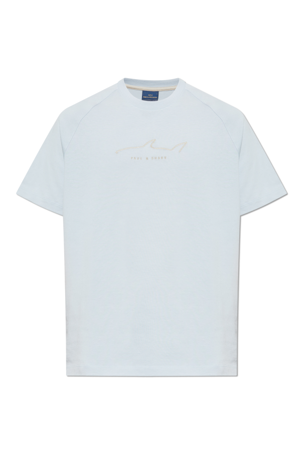 T-shirt with embroidered logo, zdjęcie 1 T-shirt with embroidered logo od Paul & Shark