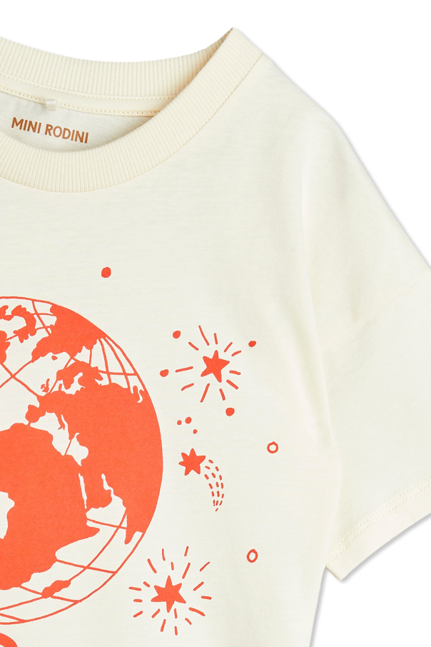 Mini Rodini T-shirt z logo