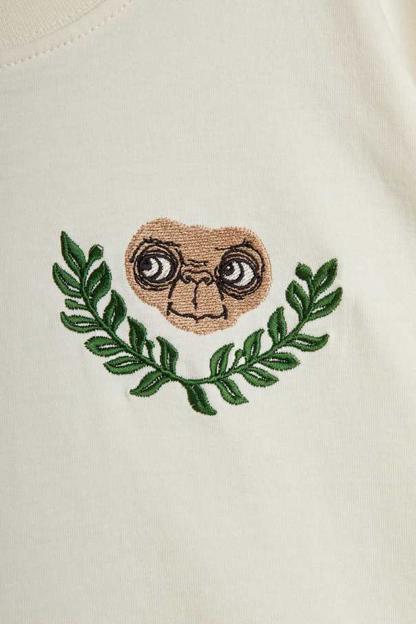 Mini Rodini T-Shirts mit gesticktem Muster