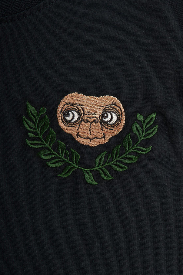 Mini Rodini T-Shirts mit gesticktem Muster