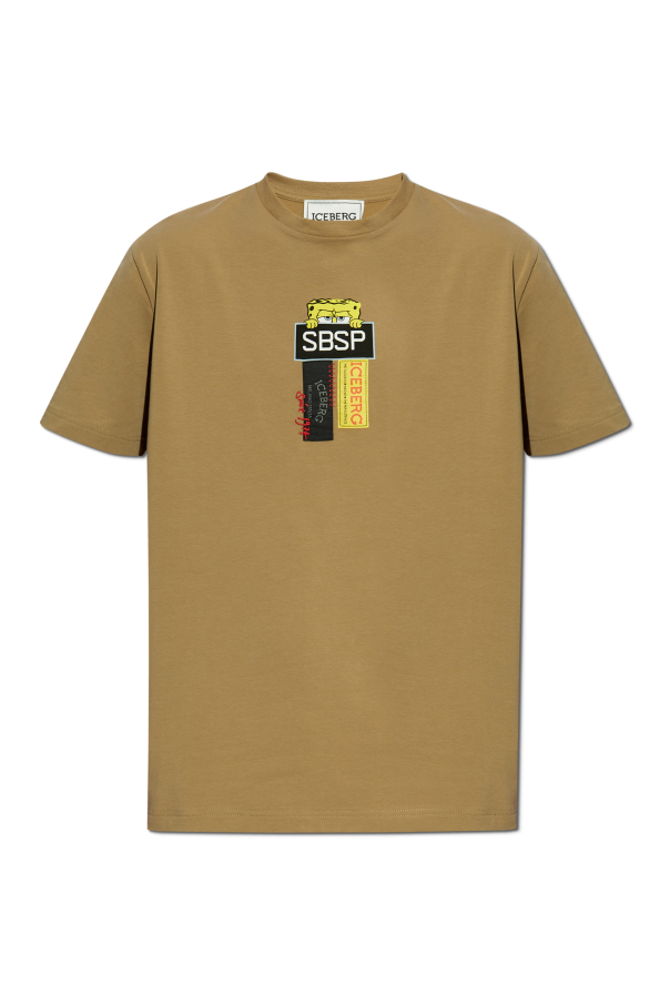 T-shirt with patches and print, zdjęcie 1 T-shirt with patches and print od Iceberg