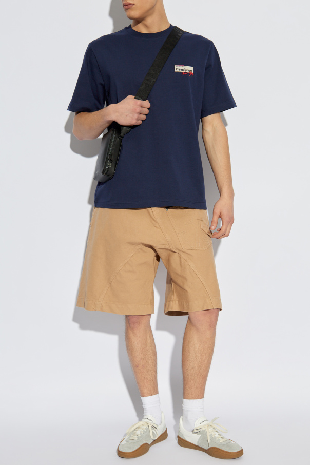 Iceberg T-shirt with patches and print
