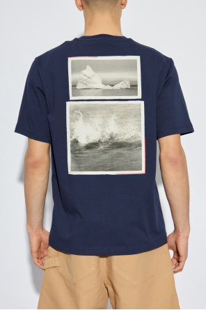 Iceberg T-shirt with patches and print