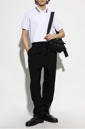 Polo with logo patch od Iceberg