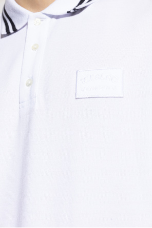 Iceberg Polo with logo patch