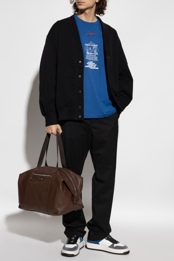 Iceberg T-Shirt mit Aufdruck