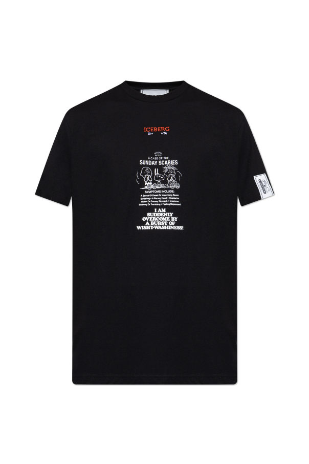 T-shirt with print od Iceberg