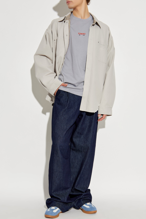 Iceberg Camiseta con estampado