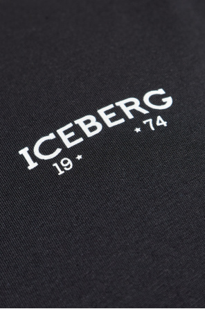 Iceberg T-Shirt mit Logo