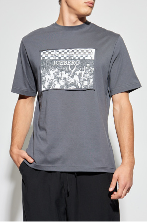Iceberg T-Shirt mit Logo